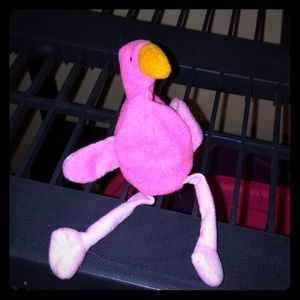 Pink flamingo ty beanie babie